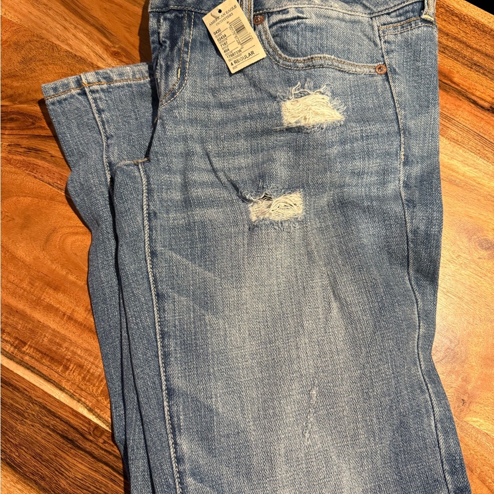 American Eagle Distressed Blue Jeans